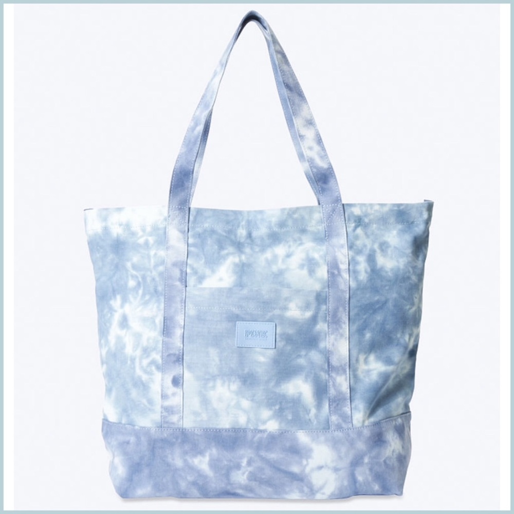 VS PINK TIE DYE CANVAS BAG